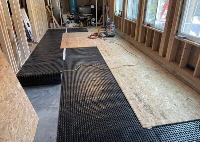 Finished basement project