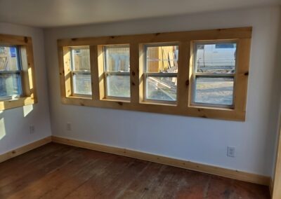 New Windows & Custom Wood Trim 2