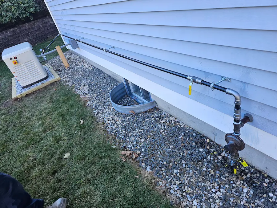 Generator Gas Line