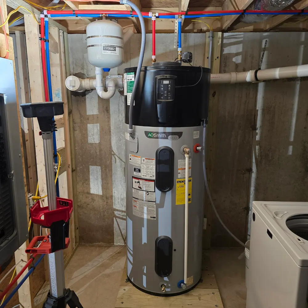 Water Heater Install